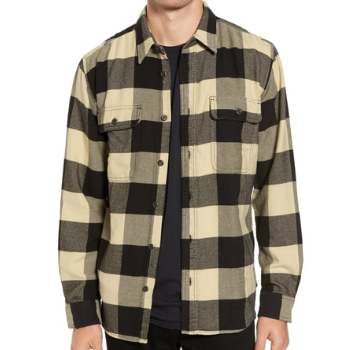 Cream and Black Checked Flannel Shirts Manufacturer in USA, Australia ...
