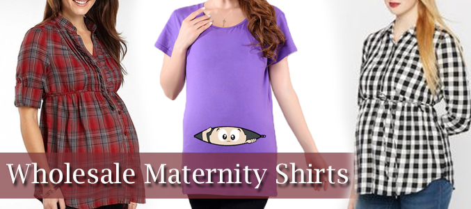 wholesale maternity t shirts