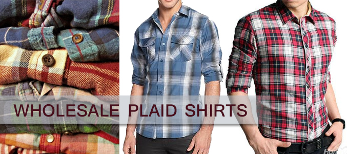 wholesale plaid flannel shirts