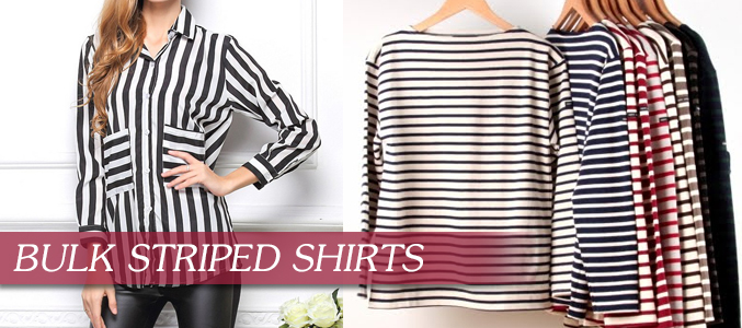 striped t shirts wholesale