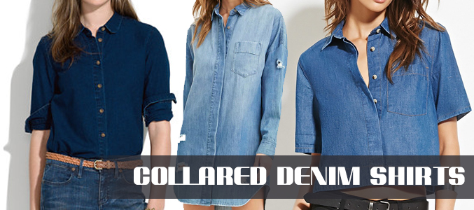 womens denim shirts supplier