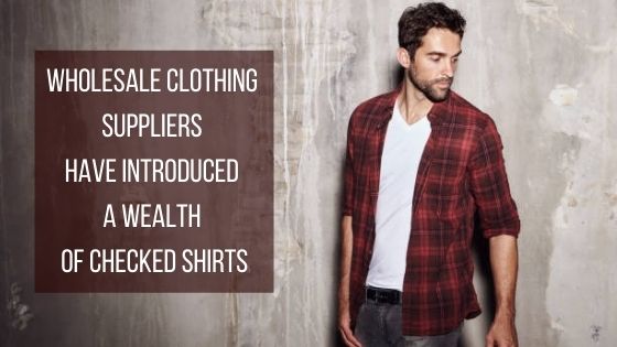 check shirt wholesale