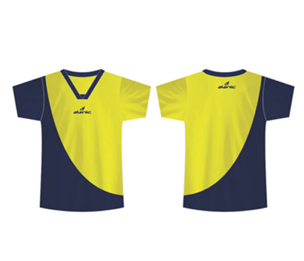 Wholesale Black and Yellow Sports Shirt Manufacturer