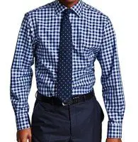 Blue And White Dotted Shirt Manufacturer