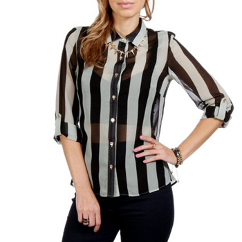Wholesale Designer Broad Stripe Shirt Manufacturer