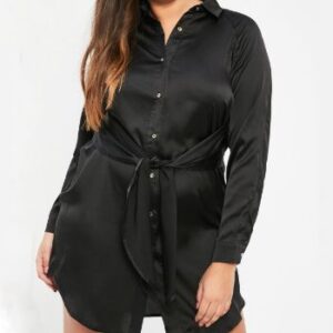 Wholesale Black Full Sleeves Plus Shirt Manufacturer