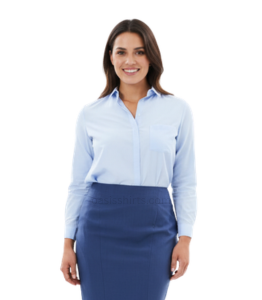 Light Blue Women's Shirt Vendor