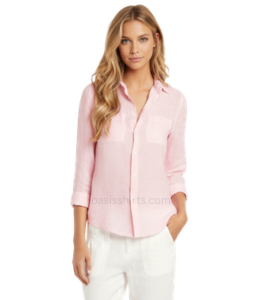 Pink Collared Formal Shirt Supplier