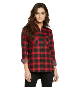 Wholesale Red And Black Check Shirt