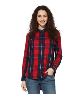 Wholesale Red And Black Checked Shirt