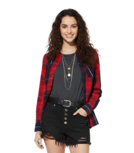 Red And Blue Check Shirt Manufacturer