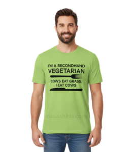 Round-about PETA Funny Tee Vendor