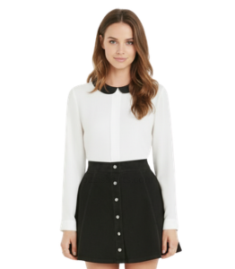 Sailor Collar Navy Shirts Vendor