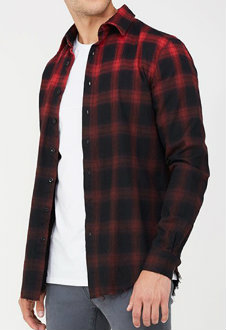 Classic-fit Bright Check Shirt Manufacturer