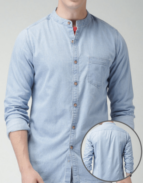 Buy Blue Shirts for Men by MUJI Online  Ajiocom