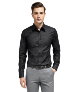 Black Cotton Shirt Vendor