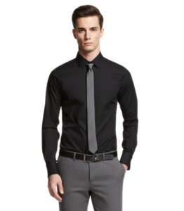 Formal Black Shirt Vendor
