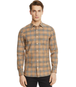Mustard Striped Shirt Supplier