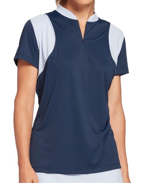 Duotone Blue Polo Shirt Supplier