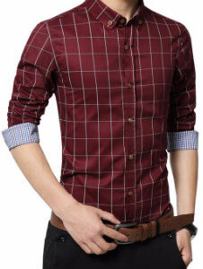 Full Sleeve Slim Fit Casual Shirt Manufacturer