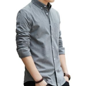 grey shirts manufacturer for men