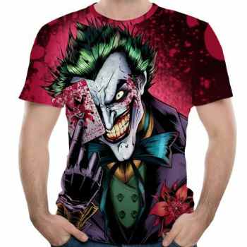 joker face t shirt