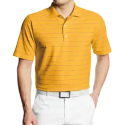 Wholesale Micro Pique Stripe Golf Shirts Manufacturer