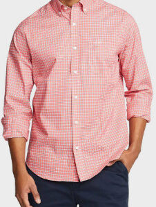 Pink Checked Shirt Manufacturer