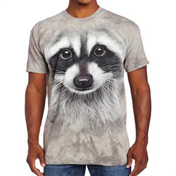 wholesale raccoon face 3d t-shirts supplier