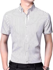 Wholesale Slim-fit White Patterned Check Shirt