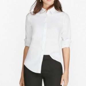 wholesale white fitted shirts