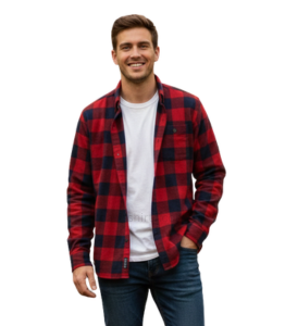 Bulk Red And Blue Plaid Shirt