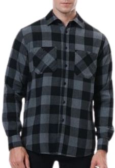 wholesale slim fit black check shirt manufacturer