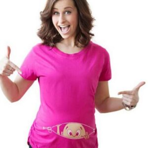 bulk baby printed maternity tshirts