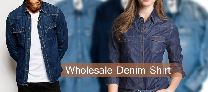 wholesale denim shirts