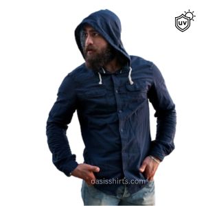Men Hooded Sun Protect Shirt Manufacturer