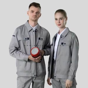 grey industrial uniform shirts manufacturer
