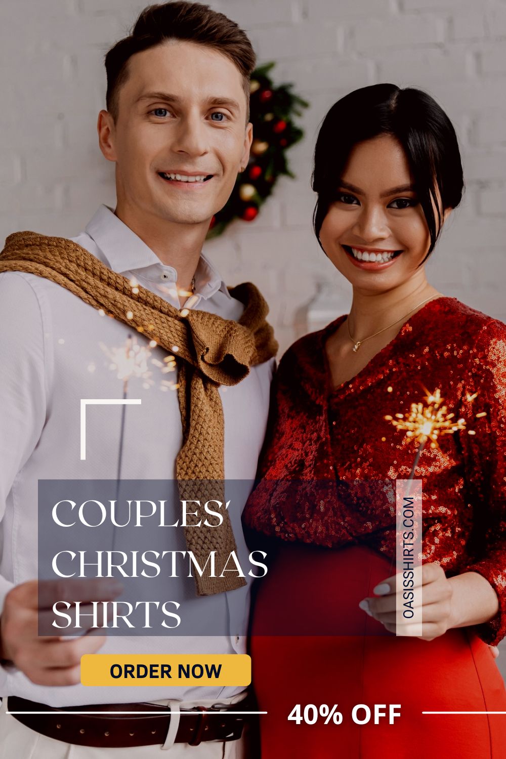 Couples' Christmas Shirts Manufacturer Couples' Christmas Shirts Vendor