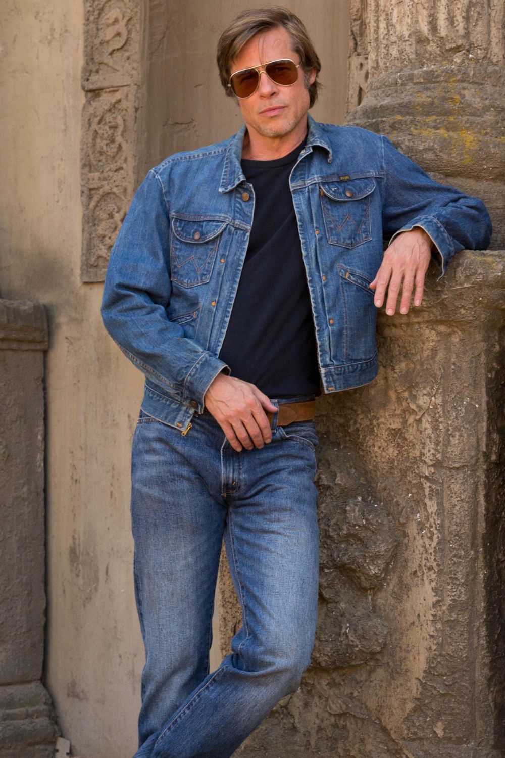 Brad Pitt Well-fitted Jeans Brad Pitt Well-fitted Jeans