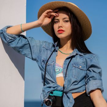 Custom Denim Shirt in Texas