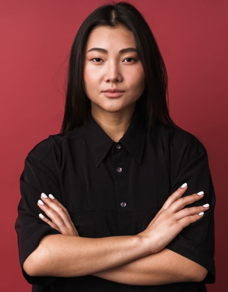 Blank Gen Z Black Shirt