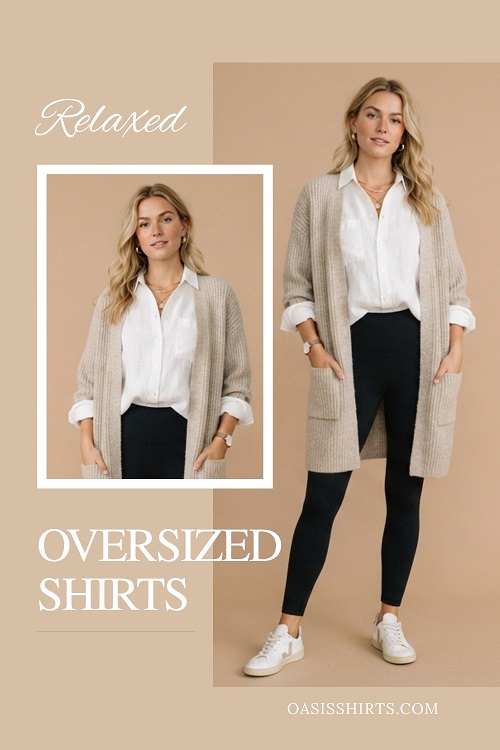 Relaxed oversized shirt Relaxed oversized shirt