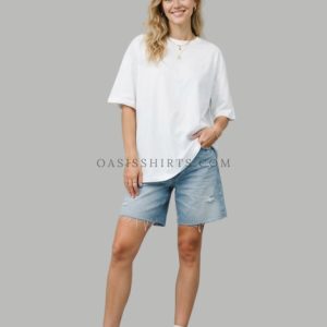 baggy white t shirts supplier