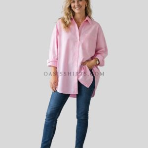 oversized shirt pink supplier