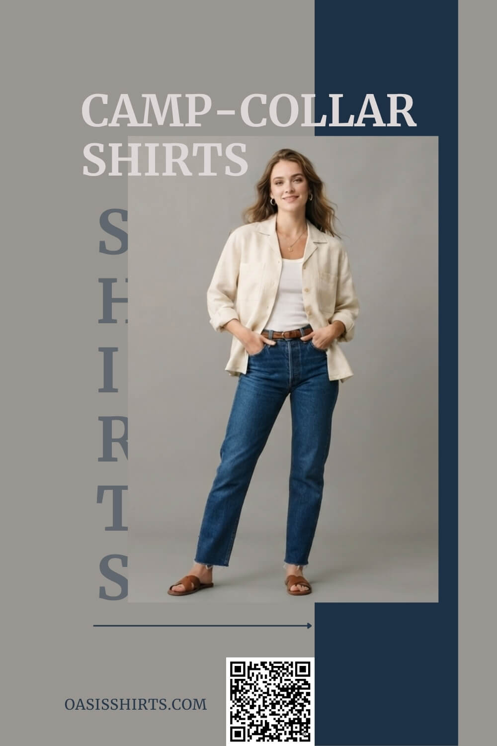 Relaxed camp-collar shirt looks Relaxed camp-collar shirt looks