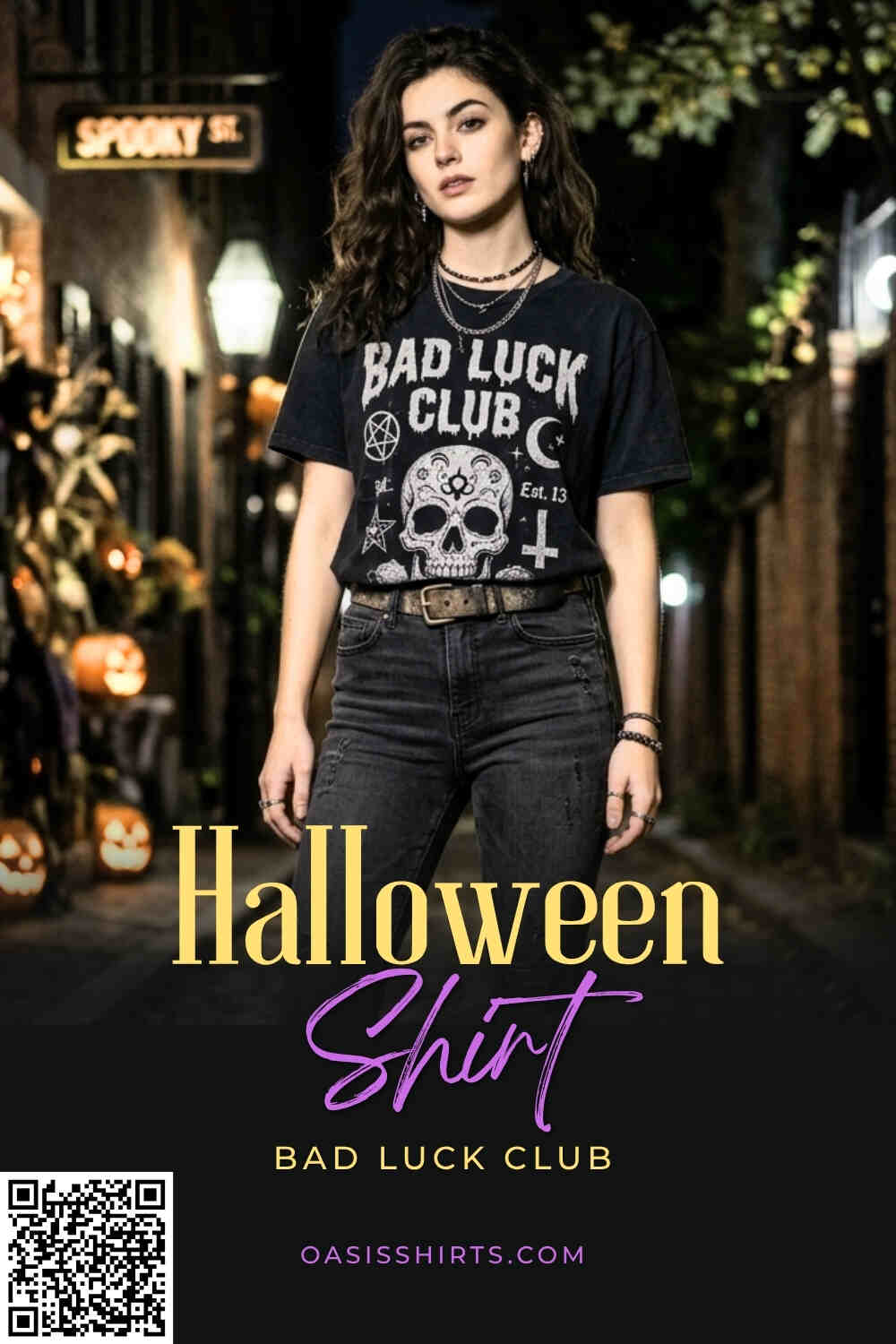Bad luck club graphic tee Bad luck club graphic tee